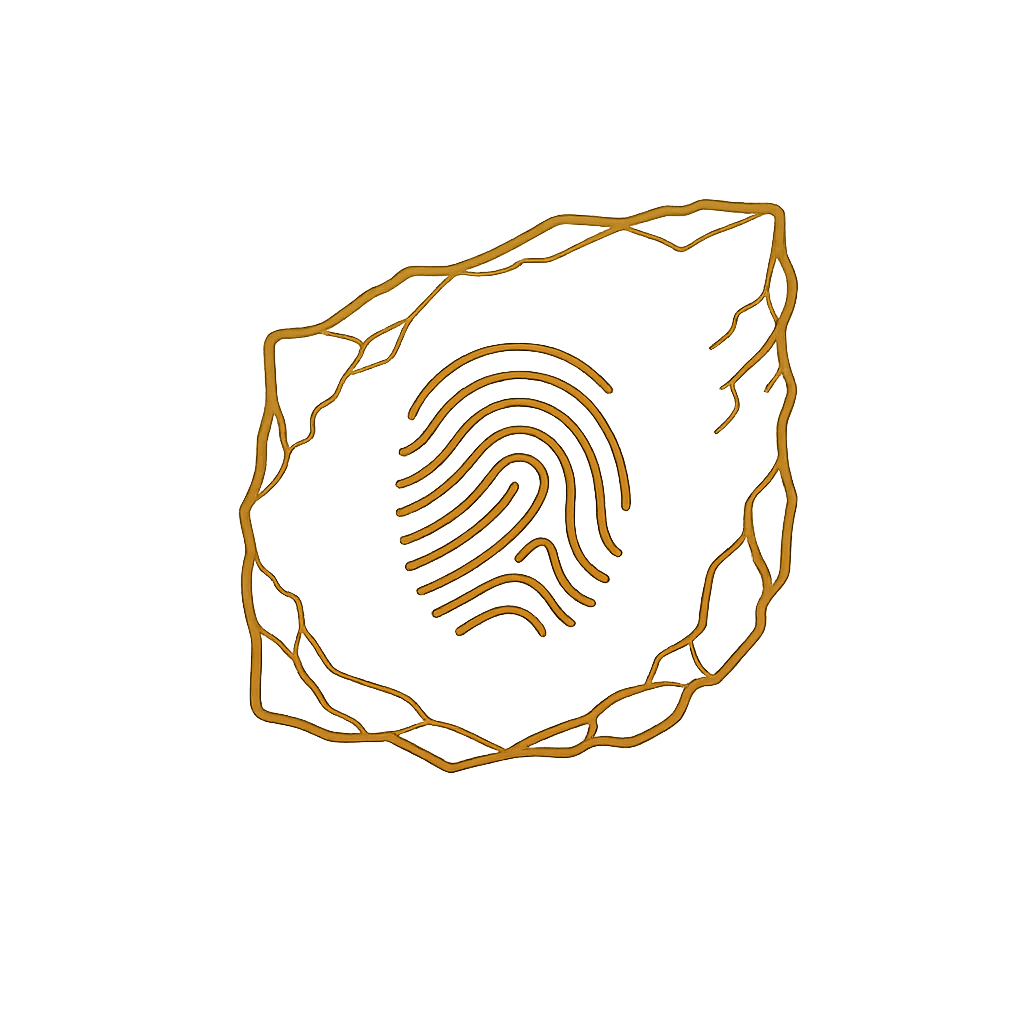 Unique granite slab icon representing natural stone patterns